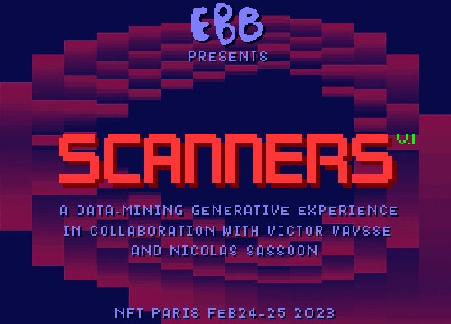 Scanners, Nicolas Sassoon, 2023-2024